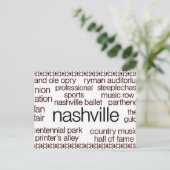 Carte Postale Nashville Brown (Debout devant)