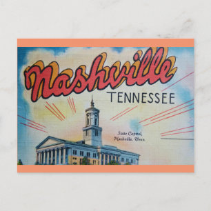 Carte Postale Nashville Capitol