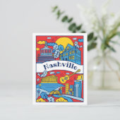 Carte postale Nashville Landmarks (Debout devant)