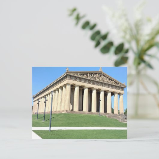Carte Postale Nashville Parthenon "Temple d'Athéna" (Debout devant)