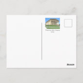 Carte Postale Nashville Parthenon "Temple d'Athéna" (Dos)