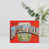Carte Postale  Nashville Retro Greeting  Postcard (Debout devant)