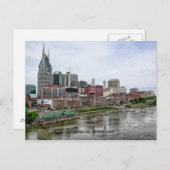 Carte postale Nashville Skyline (Devant / Derrière)