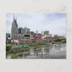 Carte postale Nashville Skyline