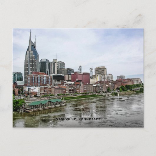 Carte postale Nashville Skyline (Devant)