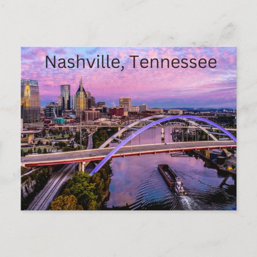 Carte postale Nashville, Tennessee (Devant)