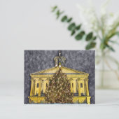 Carte Postale Nashville Tennessee Capitol Christmas Tree night (Debout devant)