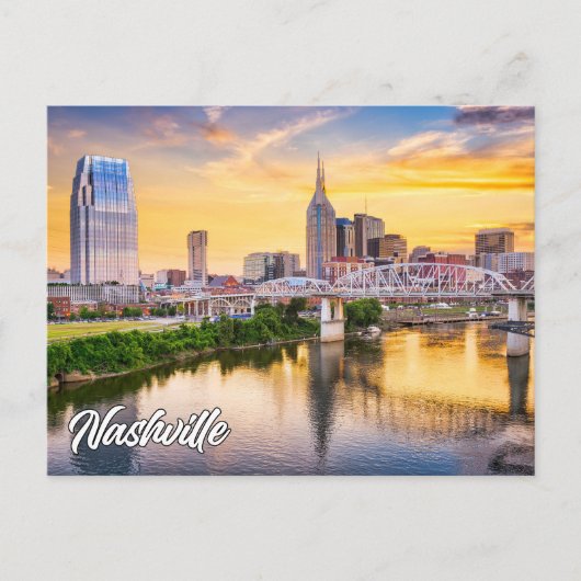 Carte Postale Nashville, Tennessee, États-Unis (Devant)