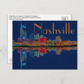 Carte Postale Nashville, Tennessee, États-Unis (Devant / Derrière)