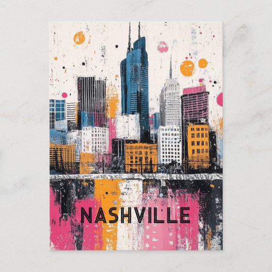 Carte Postale Nashville Tennessee Travel (Devant)
