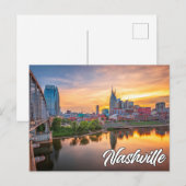 Carte Postale Nashville, Tennessee, USA (Devant / Derrière)