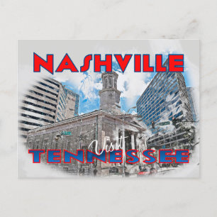 Carte Postale Nashville, Visit Tennessee