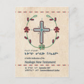 Carte Postale Naskapi Dedication Signet/Carte postale (Devant)