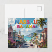 Carte Postale Nassau (Devant / Derrière)