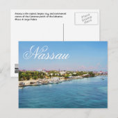 Carte Postale Nassau, Bahamas (Devant / Derrière)