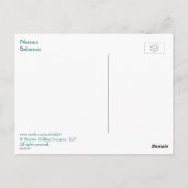 Carte Postale Nassau, Bahamas (Dos)