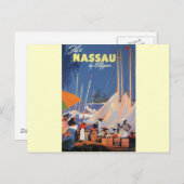 Carte Postale Nassau Bahamas (Devant / Derrière)