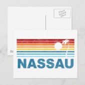 Carte Postale Nassau Bahamas (Devant / Derrière)