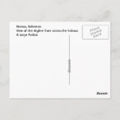 Carte Postale Nassau, Bahamas (Dos)