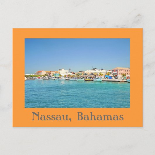 Carte Postale Nassau, Bahamas (Devant)