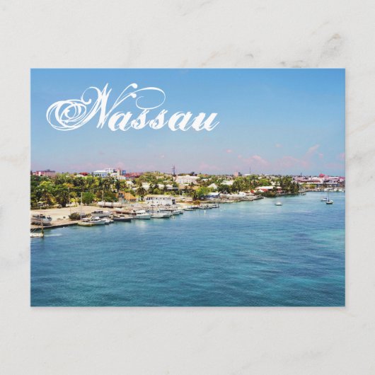 Carte Postale Nassau, Bahamas (Devant)