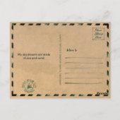 Carte Postale Nassau Bahamas Retro Seagull Souvenir 1950 (Dos)