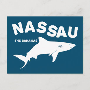 Carte Postale Nassau - Les Bahamas Shark Diving T-Shirt
