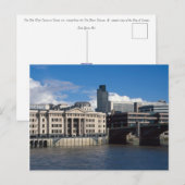 Carte Postale Nat West Tower ou Tower 42 La City de Londres (Devant / Derrière)