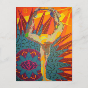 Carte Postale natarajasana 2008 as postcard