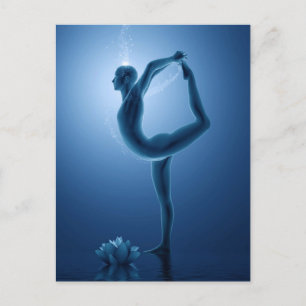 Carte Postale Natarajasana - Série Yoga