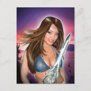 Carte Postale Natasha Portrait (Postcard)