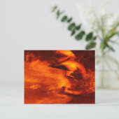 Carte Postale Natation dans le feu (Debout devant)