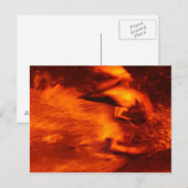 Carte Postale Natation dans le feu (Devant / Derrière)