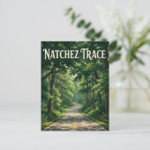 Carte Postale Natchez Trace (Debout devant)