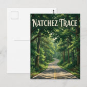 Carte Postale Natchez Trace (Devant / Derrière)