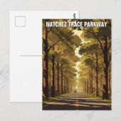 Carte Postale Natchez Trace Parkway (Devant / Derrière)