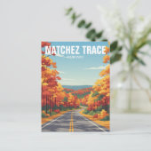 Carte Postale Natchez Trace Parkway (Debout devant)