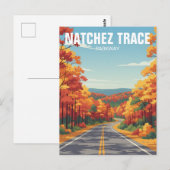 Carte Postale Natchez Trace Parkway (Devant / Derrière)