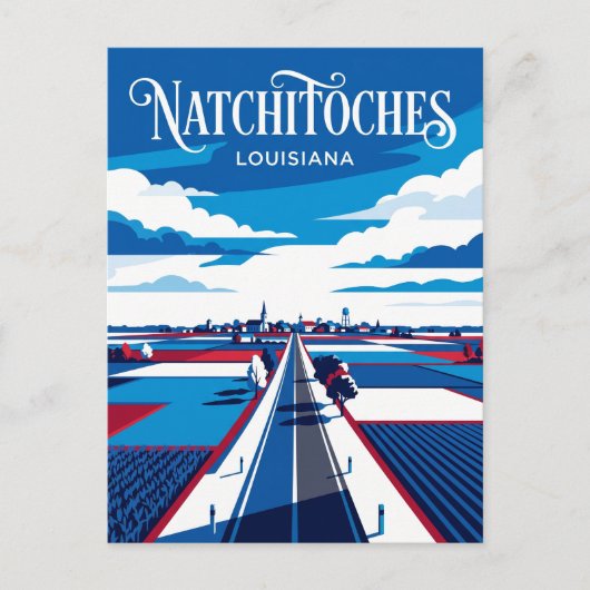 Carte Postale Natchitoches États-Unis (Devant)
