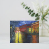 Carte Postale Natchitoches, Louisiane à la nuit (Debout devant)