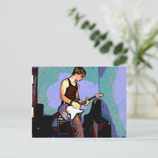 Carte Postale Nate et Guitare (Debout devant)