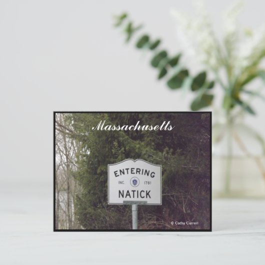 Carte postale Natick, Massachusetts (Debout devant)