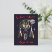 Carte Postale nation Cherokee (Debout devant)