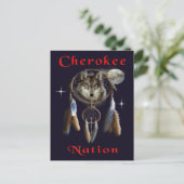 Carte Postale Nation cherokee (Debout devant)