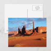 Carte Postale Nation Navajo, Vallée des Monuments, Yei Bi Chei (Devant / Derrière)