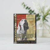 Carte Postale Nation Weimaraner : Weimaraner Vintage ! (Debout devant)