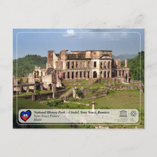 Carte Postale National History Park-Citadel, Sans Souci, Ramiers (Devant)
