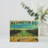 Carte Postale National Mall Washington D.C. (Debout devant)