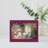 Carte postale Nativité (Debout devant)
