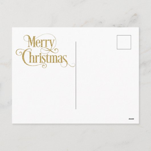 Carte postale Nativité (Dos)